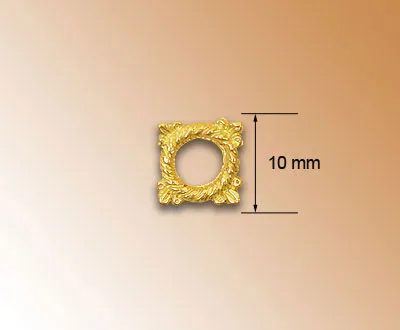 Декоративный элемент, венок, 10 мм, металл