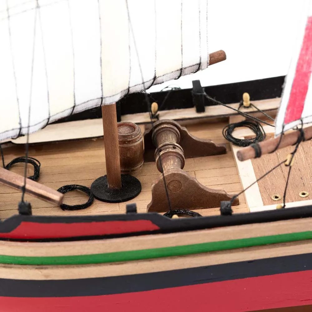 модель корабля Trabaccolo