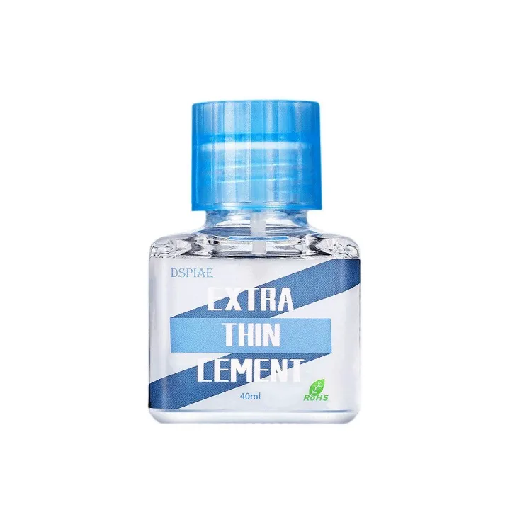 Быстросохнущий сверхтекучий клей для пластика, 40 мл.