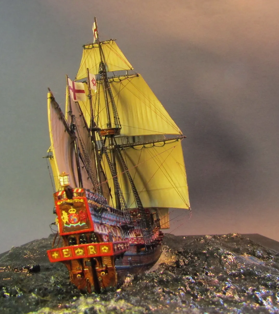 Модель корабля HMS “Revenge” 1577 - Верфь на Столе
