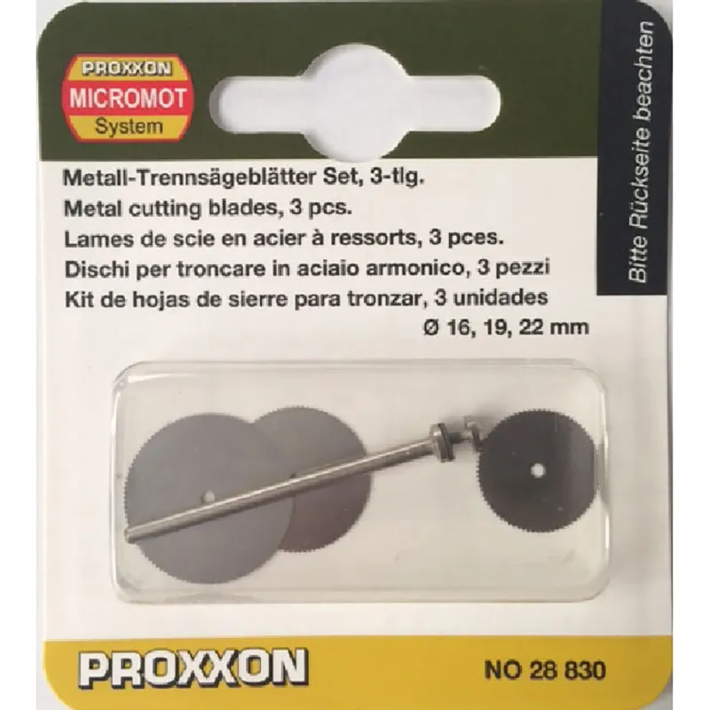 Отрезные диски Proxxon, набор из 3 шт