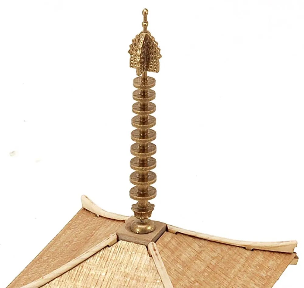 5-ти ярусная пагода Horyu-Ji + (Стартовый набор инструментов) 5-ти ярусная пагода Horyu-Ji + (Стартовый набор инструментов)