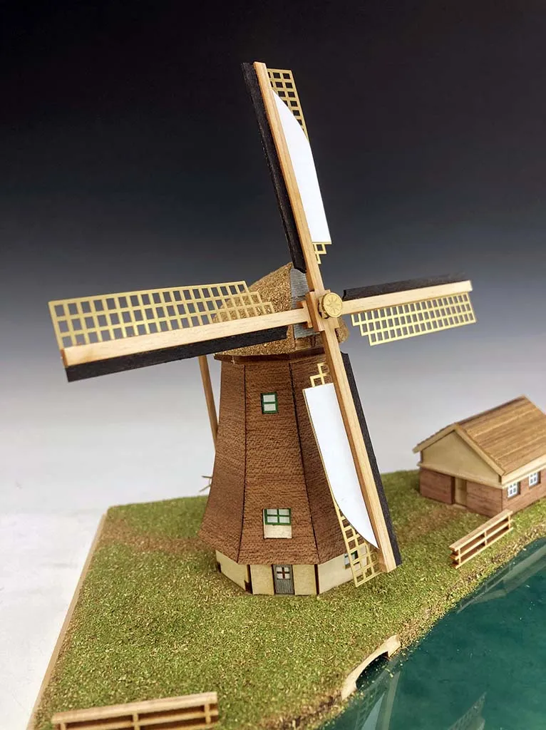Деревня Kinderdijk