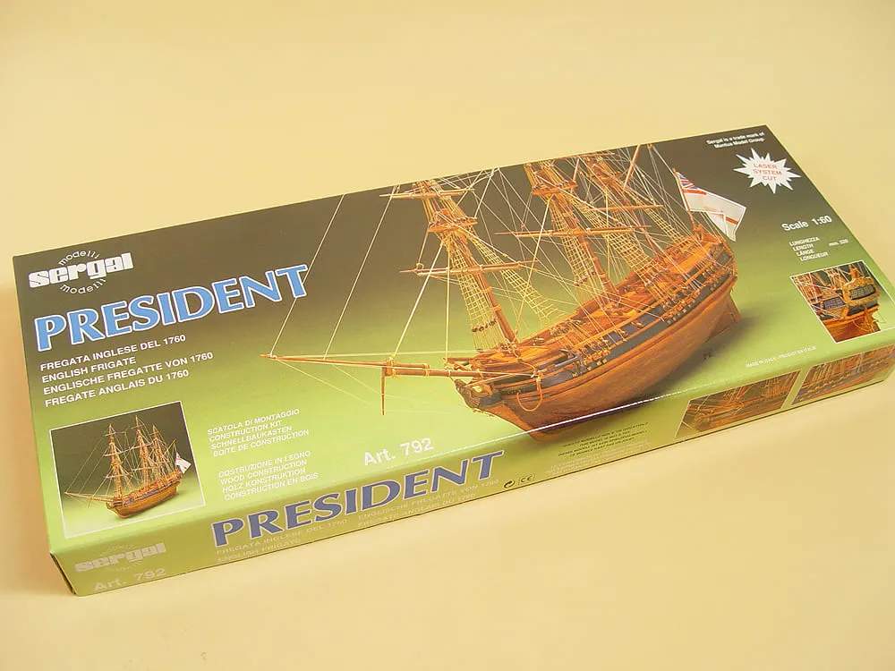 Модель корабля своими руками President (Новая версия) Модель корабля своими руками President (Новая версия)