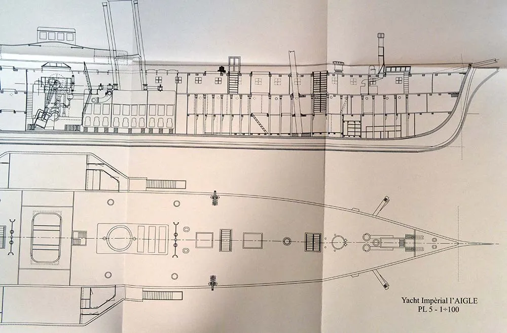 Aigle, 1857 + чертежи