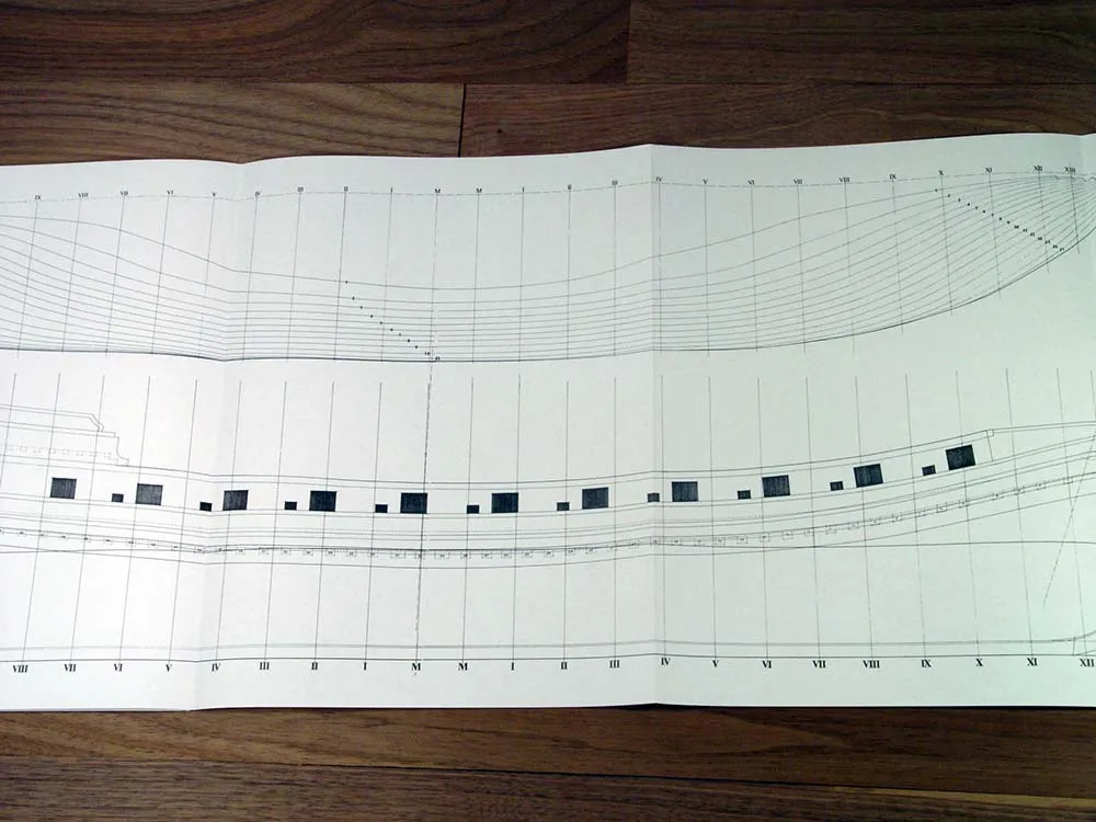 Le Requin, 1750 + чертежи Le Requin, 1750 + чертежи