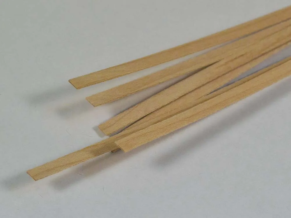 Рейка 0,5х5 мм, белый клен, 5 шт