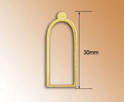 Декоративный элемент, дверь, 30 мм, металл