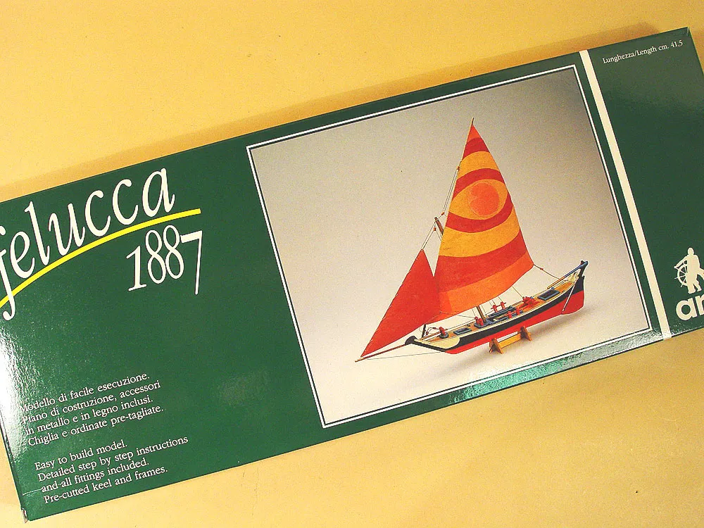 модель корабля Felucca 1887