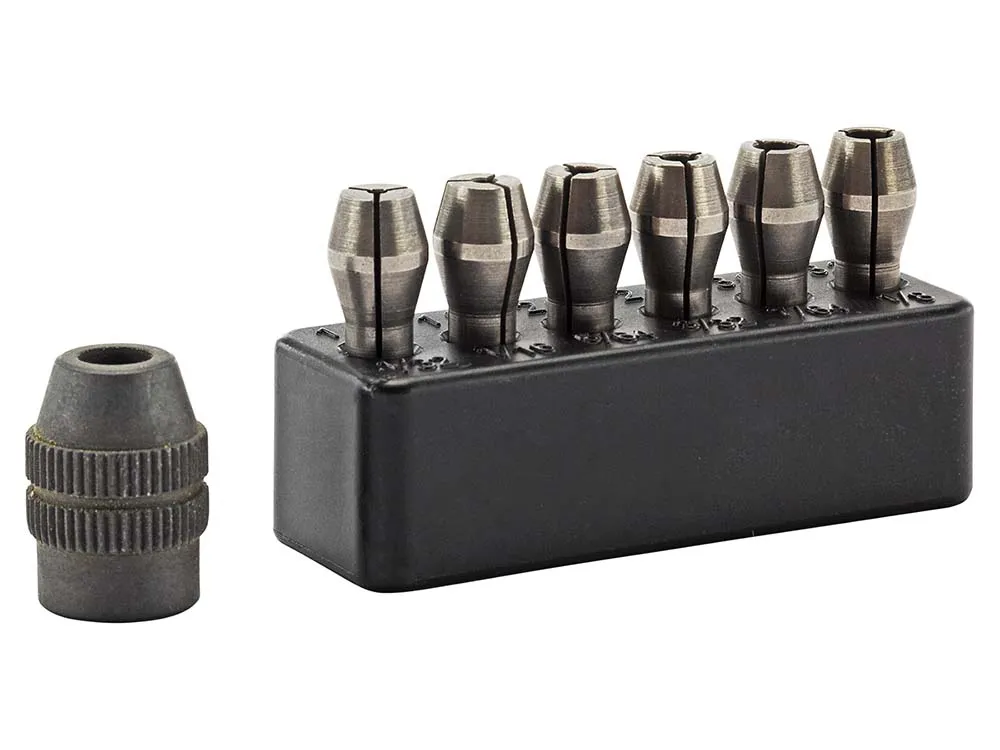 Стальные цанги Proxxon, 6 шт 28940 Стальные цанги Proxxon, 6 шт 28940