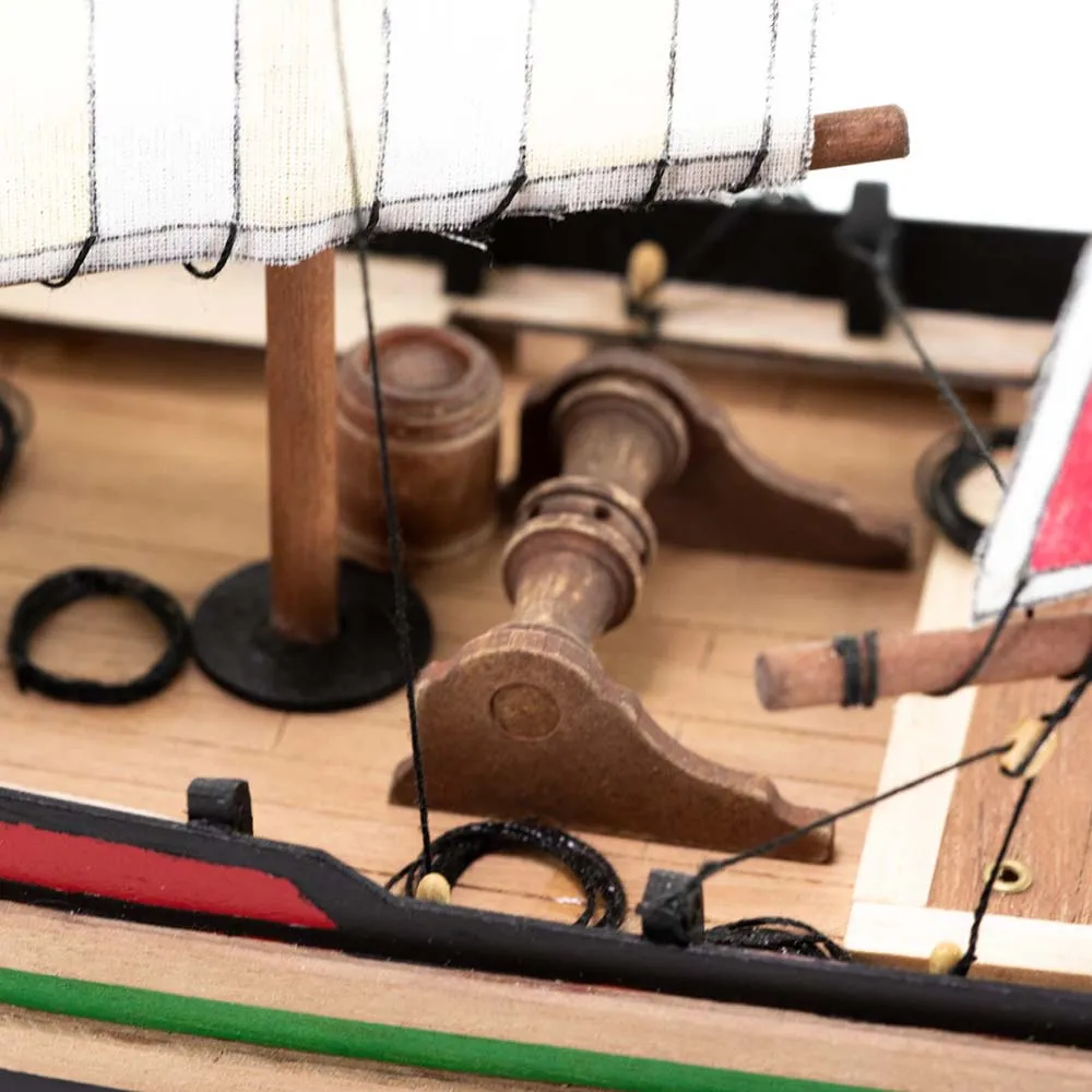 модель корабля Trabaccolo