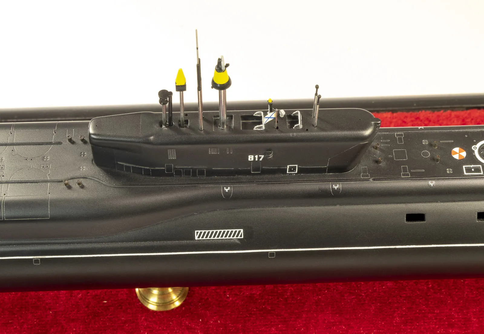 Модель корабля АПЛ К-551 "Владимир Мономах" проекта 955 Борей - Верфь на Столе