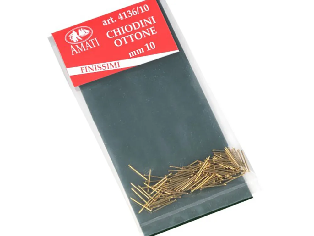 Гвоздь супертонкий, латунь, 10 мм, 150 шт Гвоздь супертонкий, латунь, 10 мм, 150 шт