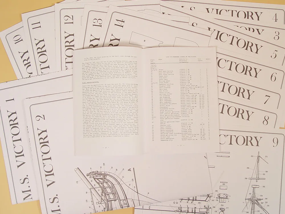 Чертеж корабля HMS Victory, масштаб 1:98 Чертеж корабля HMS Victory, масштаб 1:98