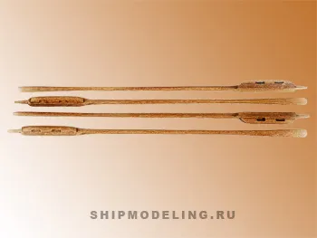 Заготовки для весел 90 мм, комплект 4 шт