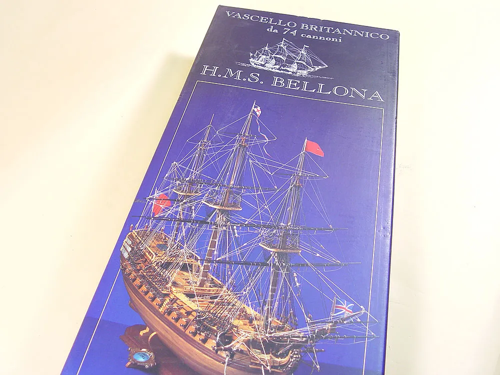 деревянная модель корабля Bellona