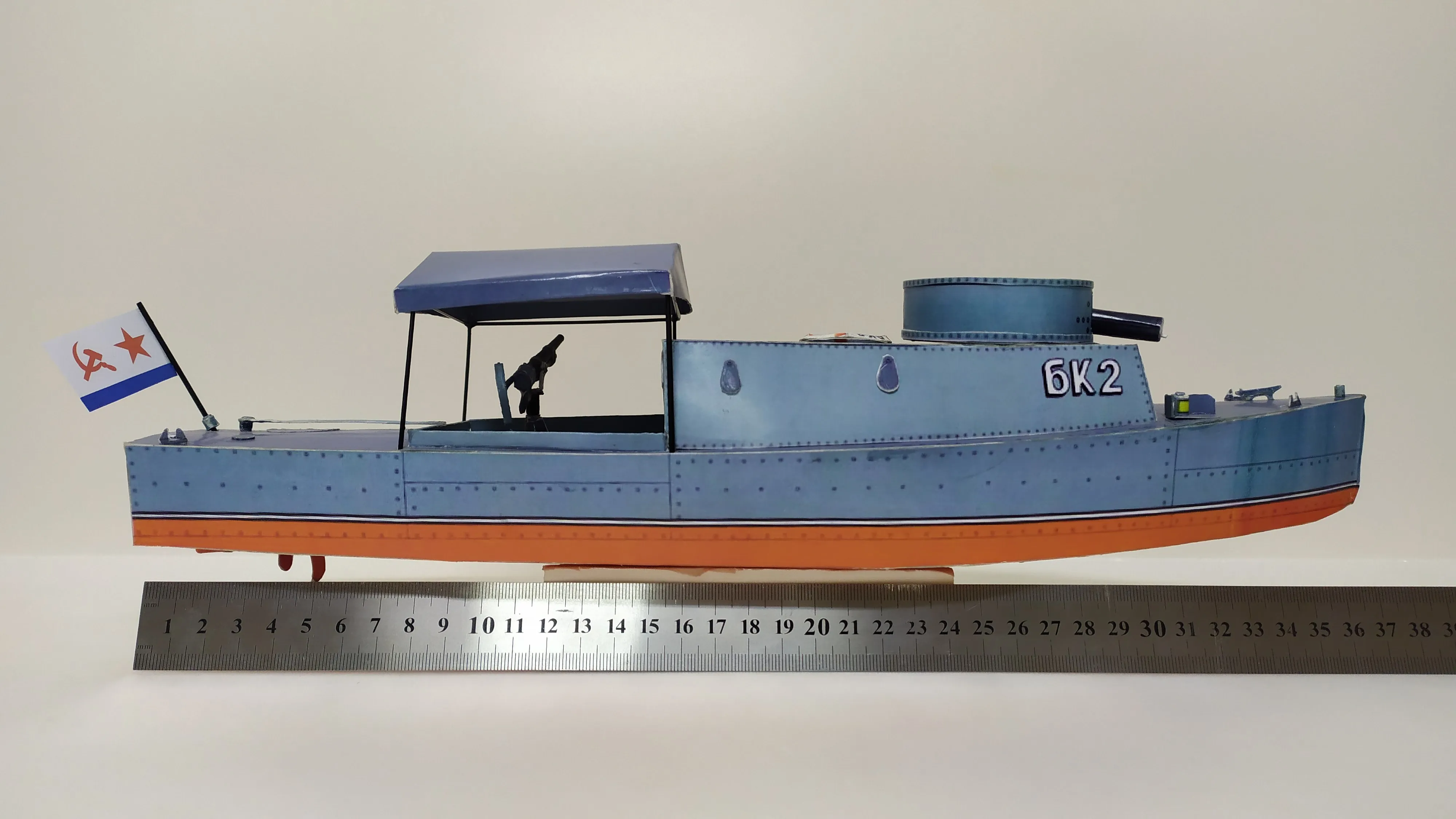 Модель корабля Бронекатер БК-2 - Верфь на Столе