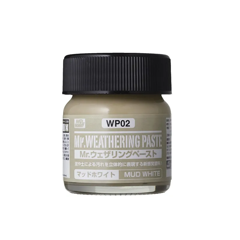 Паста Mr Weathering Paste, белая грязь, WP 02, 40 мл Паста Mr Weathering Paste, белая грязь, WP 02, 40 мл