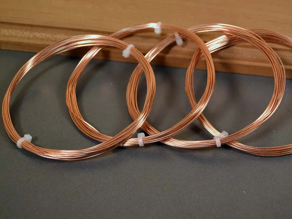 Проволока медная 1,0 мм. Длина мотка 5 м.