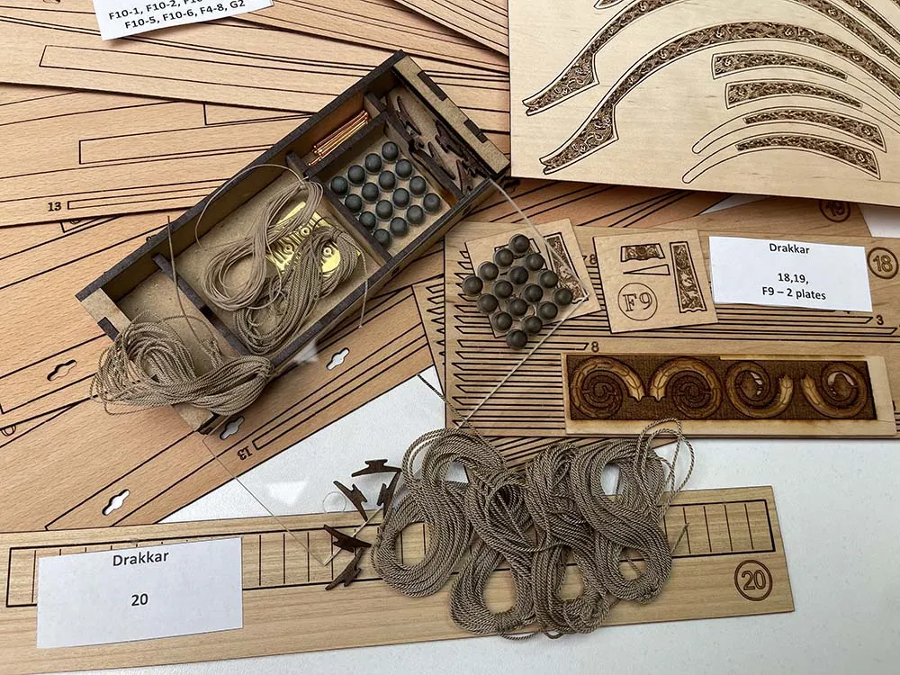 Драккар "Осеберг" (версия 2)