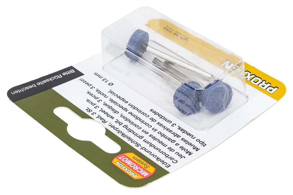 Шлифовальные насадки Proxxon, диск 13 мм, 3 шт