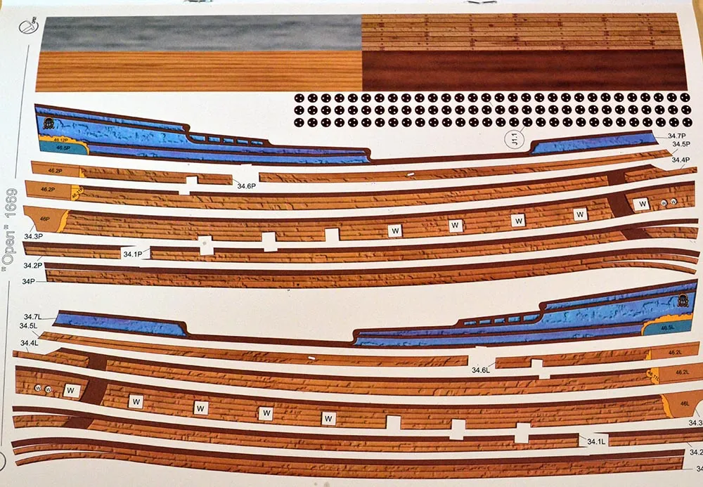 Модель из картона фрегат "Орёл" Модель из картона фрегат "Орёл"