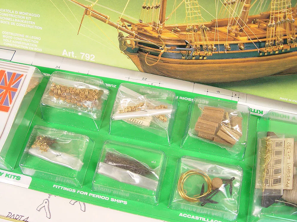 Фрегат President (Новая версия) + (Стартовый набор инструментов) Фрегат President (Новая версия) + (Стартовый набор инструментов)