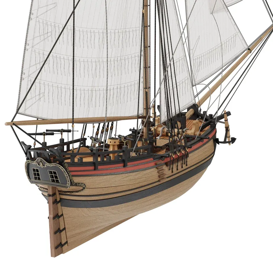 Модель Пиратский шлюп