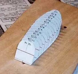 San Martin OcCre. Каркас-матрица будущей шлюпки San Martin OcCre. Каркас-матрица будущей шлюпки