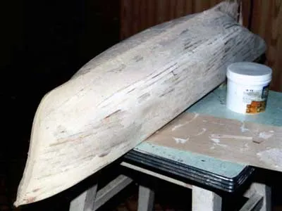 Шпатлевка с колером под березу