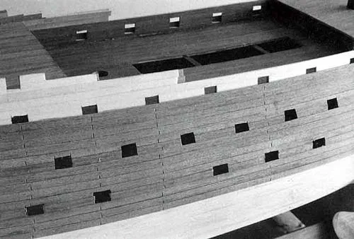 Начало второй обшивки Начало второй обшивки