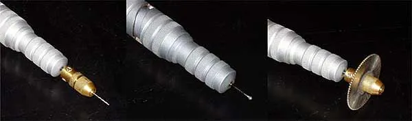 Наконечник с присоединенным инструментом Наконечник с присоединенным инструментом