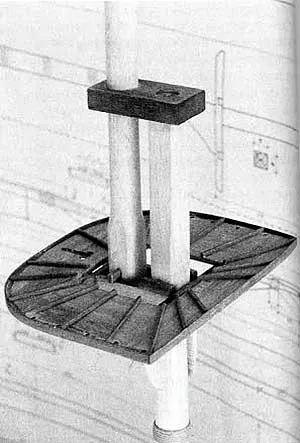 Топ грот-мачты, марс, стеньга, эзельгофт