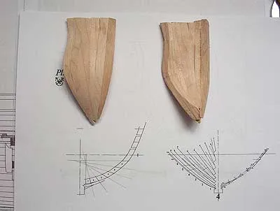 Адмиралтейская модель парусника Salamandre