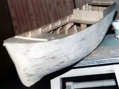 Вид с уже обшитой надстройкой