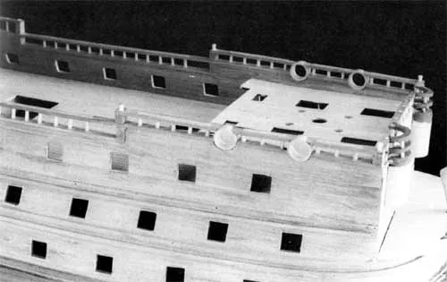 Три вида пушечных портов