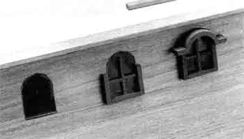 Сборка окон на корпусе