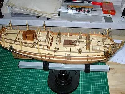 Полностью оснащенная палуба