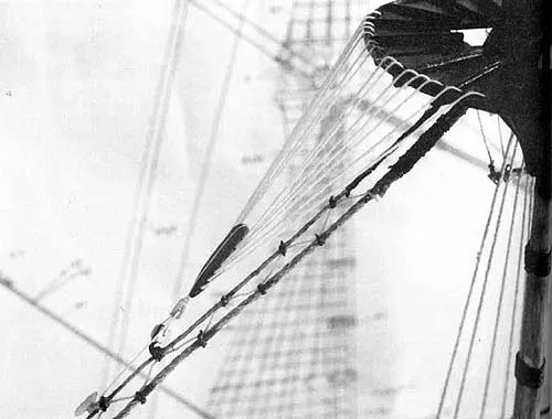 Шпрюйты фок-мачты