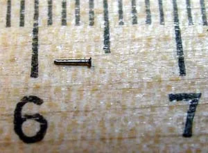 Готовый гвоздь.