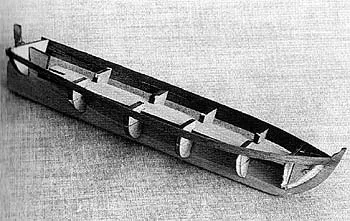 Каркас матрицы шлюпки