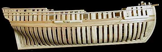 Другой борт обшиваем лишь частично