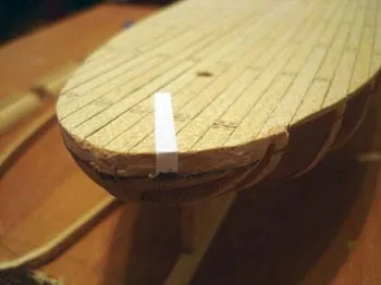 Artesania Latina Bremen Черновая обшивка