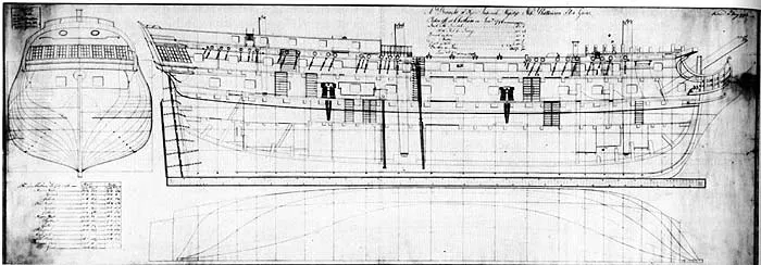 Ретвизан &ndash; русский 64-пушечный корабль